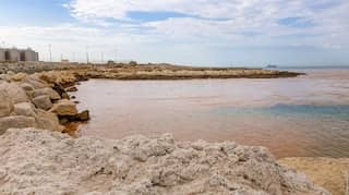 Toxic chemical paints French Mediterranean region orange-brown