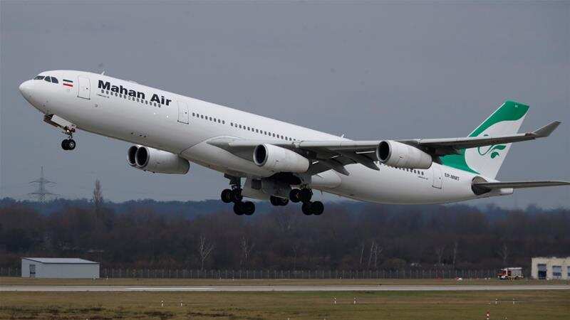 US jets flying near Iranian passenger plane over Syria airspace sparks panic