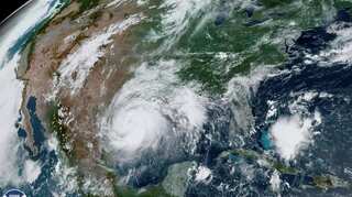 Hurricane Hanna makes landfall on Padre Island, Texas; predicted to trigger flash floods