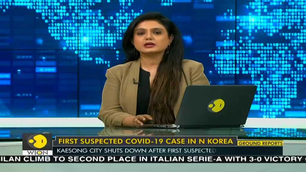 North Korea reports first 'suspected' case of COVID-19
