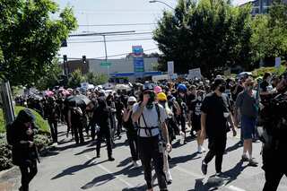 Black Lives Matter protests turn ugly in US as Texas reports one death