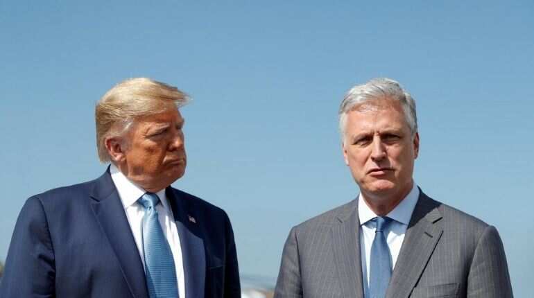 Trump's NSA Robert O'Brien tests positive for coronavirus