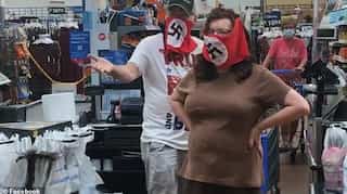 US: Walmart bans couple who came to shop wearing Nazi masks