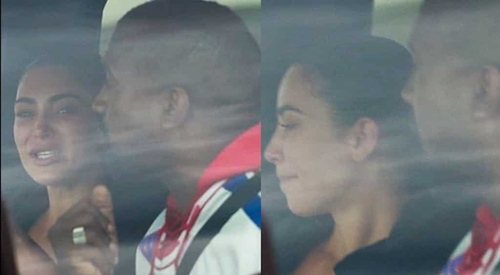 Kim Kardashian breaks down as she meets Kanye West first time since divorce talks