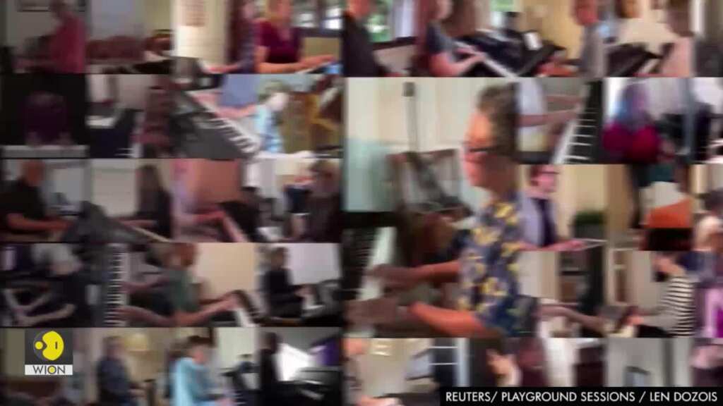 Hundreds of piano players unite during pandemic for world's largest virtual recital