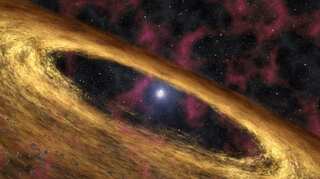 A dead star in our galaxy is emitting radiation never witnessed before!