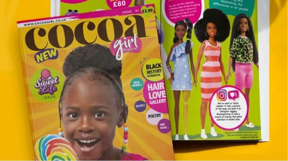 6-year-old empowering the beauty of black girls: Launches a diverse glossy