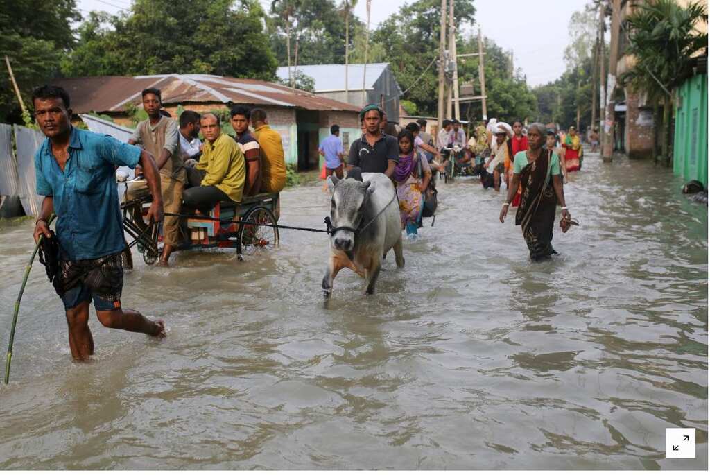 Flood worsens in Bangladesh: One-third of Bangladesh affected