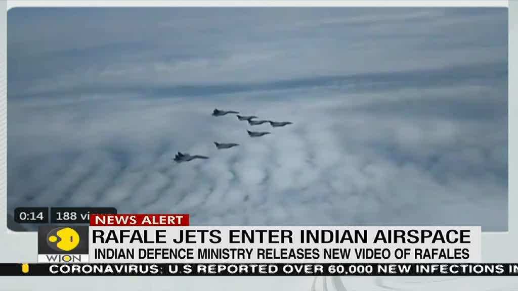 First batch of five Rafale enters Indian air space, escorted by SU-30 MKI