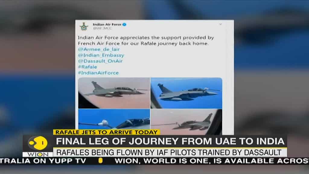 IAF Rafale fighters to land at Ambala air base today