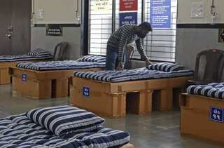 Indian businessman converts office into coronavirus ward