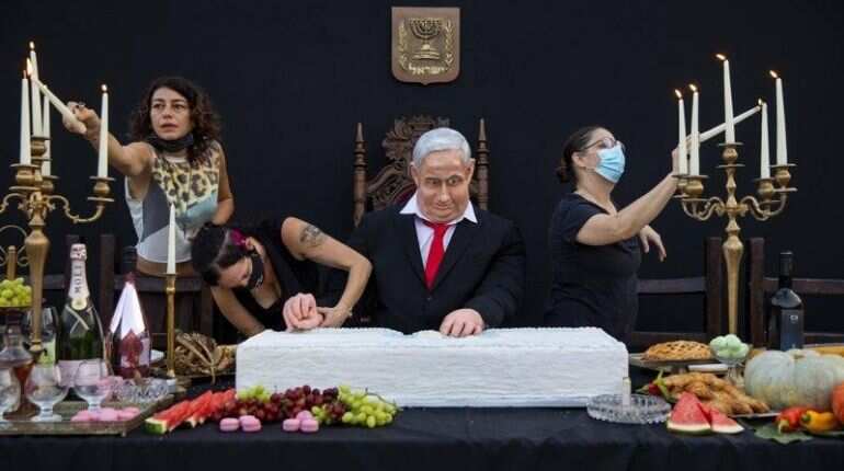 Benjamin Netanyahu irked by Last Supper sculpture; calls it 'equivalent to death threat' Benjamin Netanyahu irked by Last Supper sculpture; calls it 'equivalent to death threat'
