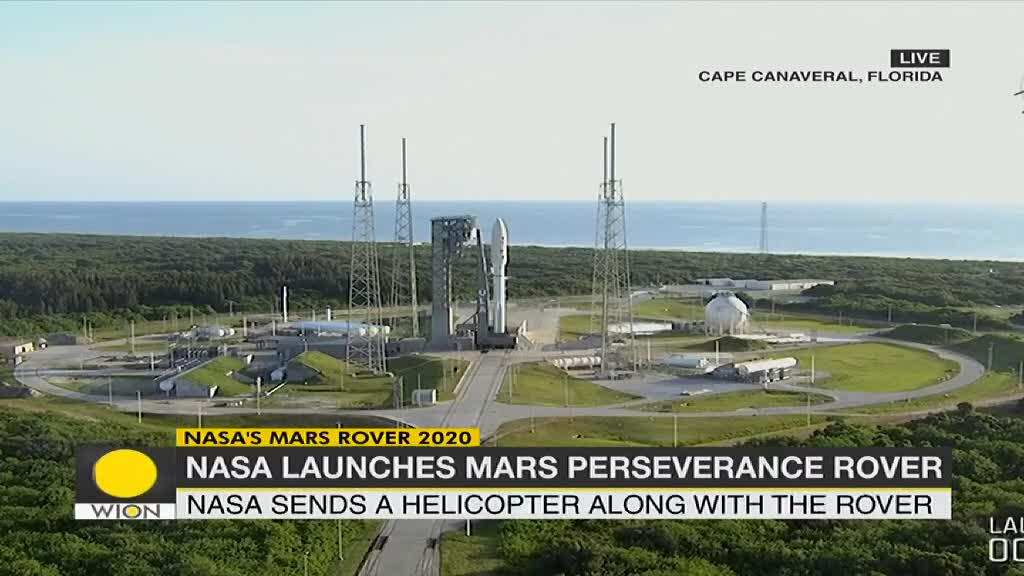 NASA sends a helicopter along with the rover to Mars