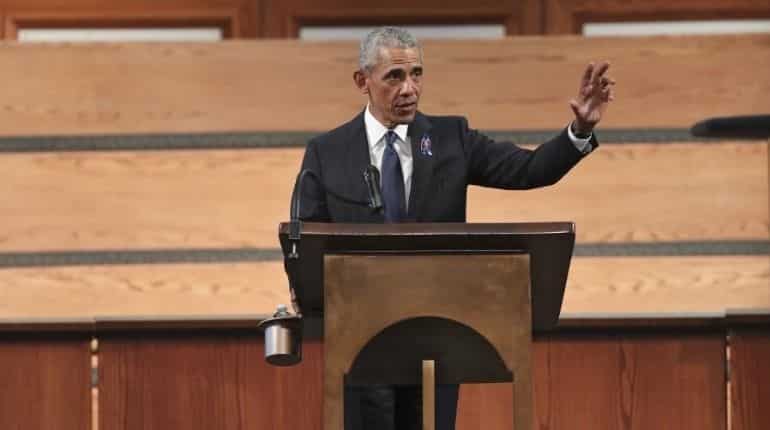 Barack Obama launches sharp attack against Donald Trump Barack Obama launches sharp attack against Donald Trump