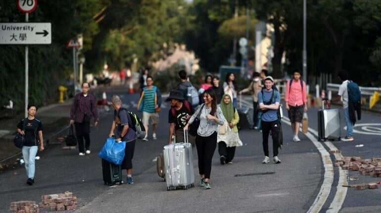 Hong Kong student applications to Australia hit three year high ahead of new security law Hong Kong student applications to Australia hit three year high ahead of new security law