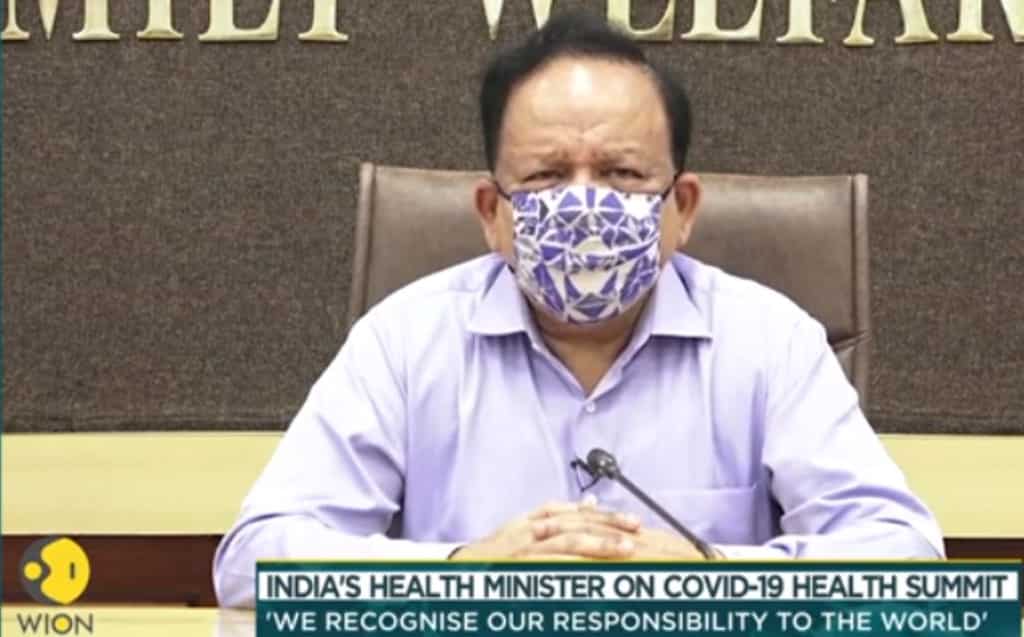 We need global leadership and shared responsibilities, says India's health minister Dr Harsh Vardhan at WION's COVID-19 Health Summit
