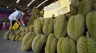 Why stinky durian fruit is a big hit in China