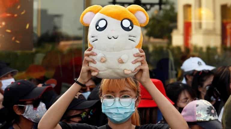 Hamster hero? How a Japanese cartoon became Thai youth protesters' symbol Hamster hero? How a Japanese cartoon became Thai youth protesters' symbol