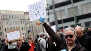 Anti-vaccination activists march against coronavirus curbs in Germany