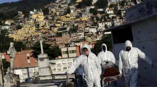 Brazil's COVID-19 death toll surpasses 94,000