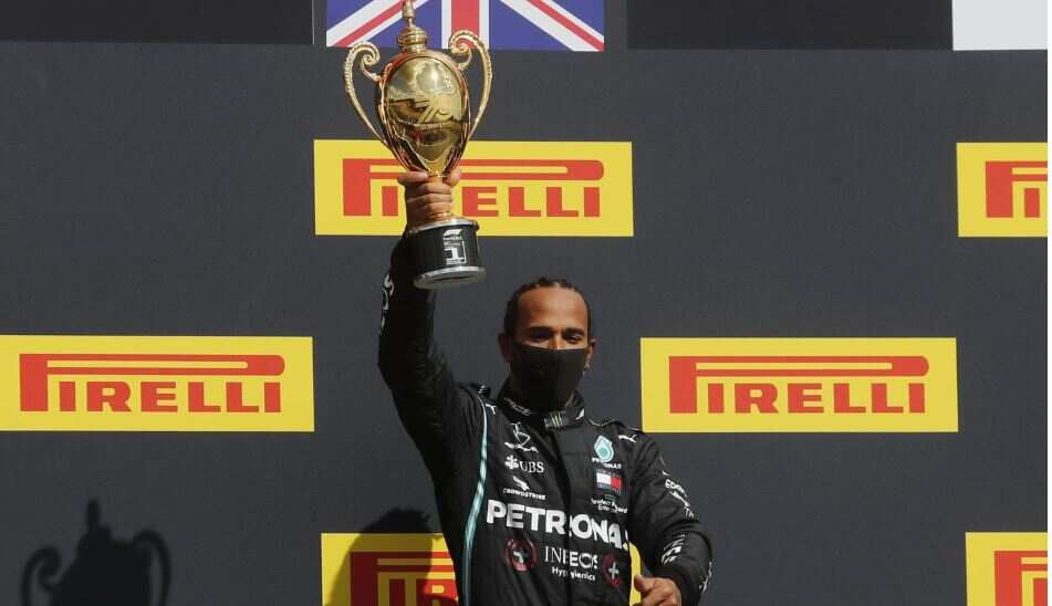 Hamilton takes record seventh British GP win on three wheels