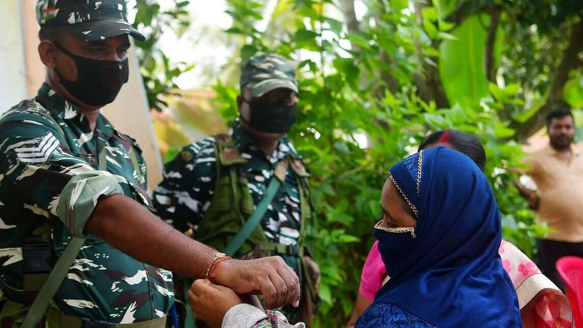 Paramilitary troop also joins in
