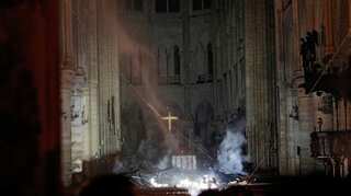 Notre Dame's grand organ's dismantled for restoration in Paris