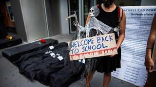 US teachers protest school reopenings, coronavirus cases down in South, West