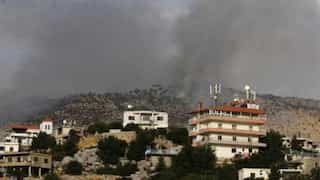 Israel launches air strikes on Syria after thwarted border attack