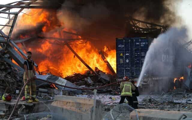 Massive explosion rips through Beirut | 78 killed & 4,000+ injured in blast | Lebanon