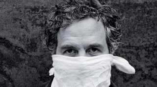 Mark Ruffalo urges fans to wear masks, posts photo of himself with a handkerchief covering his face
