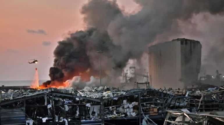 Beirut blast: Viral videos of the moment when it happened!