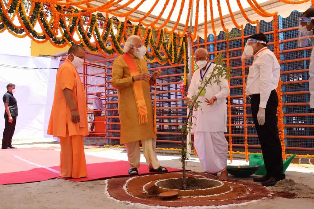 Momentous day in Indian history as PM Modi lays foundation stone for Ram Temple