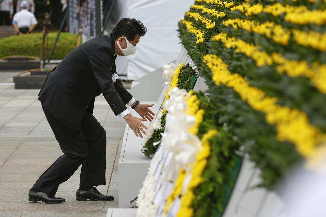 Hiroshima marks 75 years since atomic bombing in scaled-back ceremony Hiroshima marks 75 years since atomic bombing in scaled-back ceremony