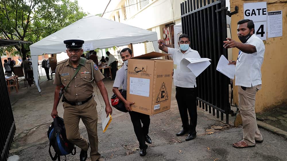 SL Polls: Nearly 71% Sri Lankans turn out to vote | Rajapaksa brothers | South-Asia