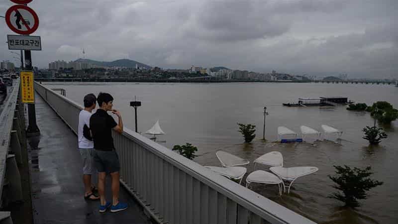 South Korea battles floods: 14 killed after 42 days of rain | WION News | World News