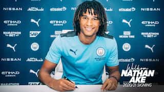 Man City sign Bournemouth defender Nathan Ake
