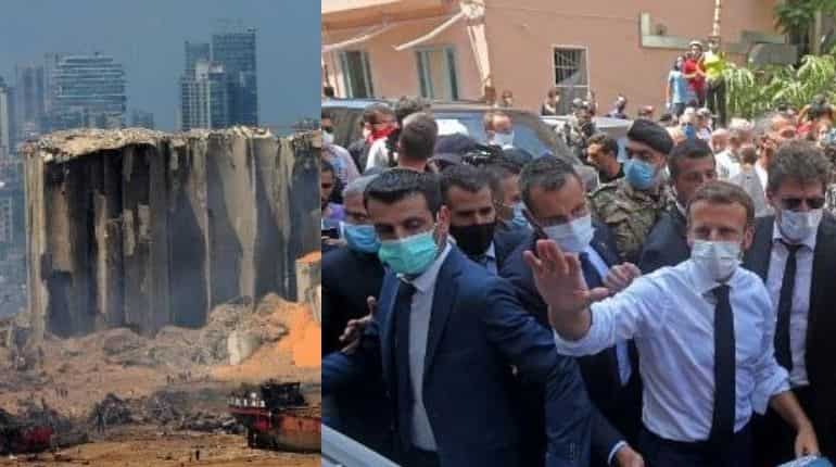 Macron warns Iran over interference as Lebanon President claims blast damage cost $15 billion Macron warns Iran over interference as Lebanon President claims blast damage cost $15 billion