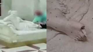 200-year-old Italian statue damaged after a tourist poses for photograph