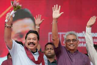 Sri Lankan electorate gives benefit of doubt to Rajapaksas