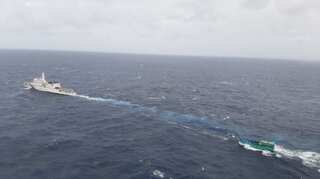 Tamil Nadu: Indian Coast Guard tows adrift boat to harbor, rescues 14 fishermen