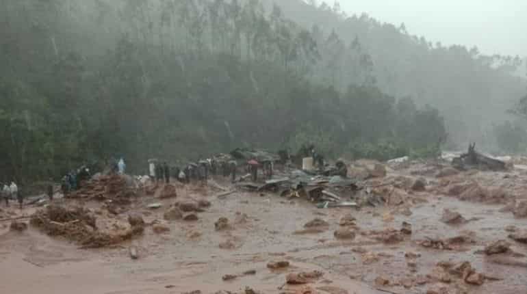 At least 14 killed, 57 missing in landslide as monsoon rains pound Kerala