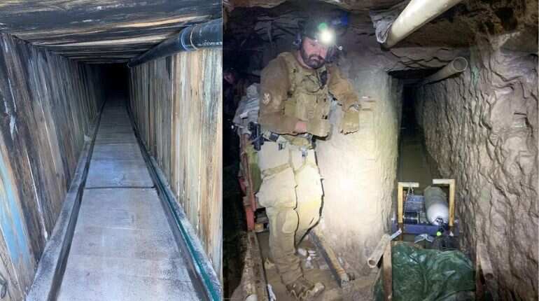 US officials find 'sophisticated' smuggling tunnel on Mexican border
