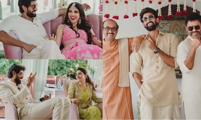 In pics: Inside Rana Daggubati and Miheeka Bajaj's pre-wedding festivities In pics: Inside Rana Daggubati and Miheeka Bajaj's pre-wedding festivities