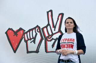 Belarus opposition leader sees ‘longing for change’, but predicts rigged presidential vote