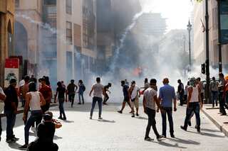 Police fire tear gas at Beirut protesters angry over explosion