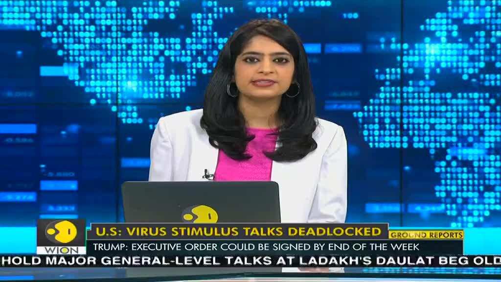 US virus stimulus talks deadlocked | Negotiations on relief package fall apart