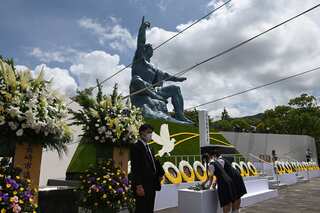 Nagasaki urges nuke ban on 75th anniversary of US atomic bombing