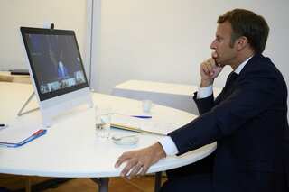 'Lebanon's future at stake': Macron tells donor countries during UN-backed conference