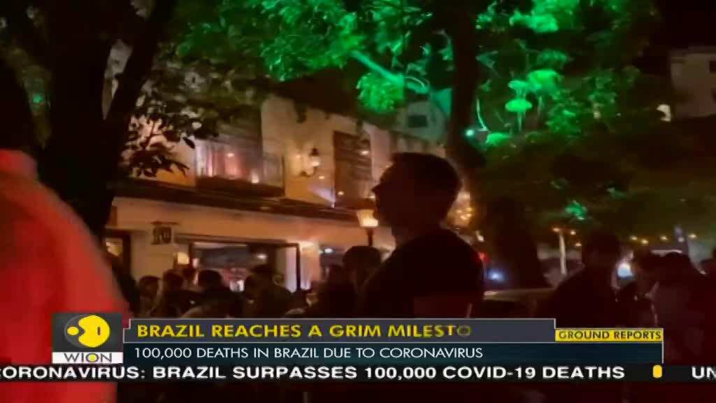 Brazil crosses 1 lakh Coronavirus deaths | South America | sao paulo | World News